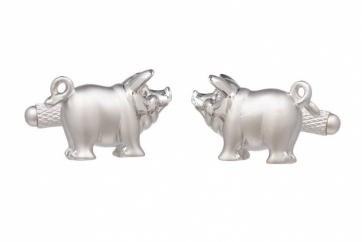 Pig Cufflinks